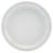 Tabletops Gallery Farmhouse 12 Piece White Stoneware Round Dinnerware Set- Service for 4