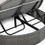 Chaise longue d'extérieur en osier Xhuliana -169161376