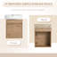 Meuble-lavabo simple 16,8 po avec plateau en céramique Cowden-529116758