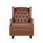 Chaise berçante à oreilles capitonnée-2046092470