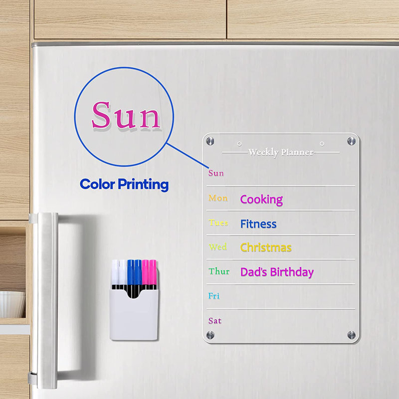 Magnetic Plastic Dry Erase Board