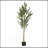 6' Artificial Olive Tree With Pot