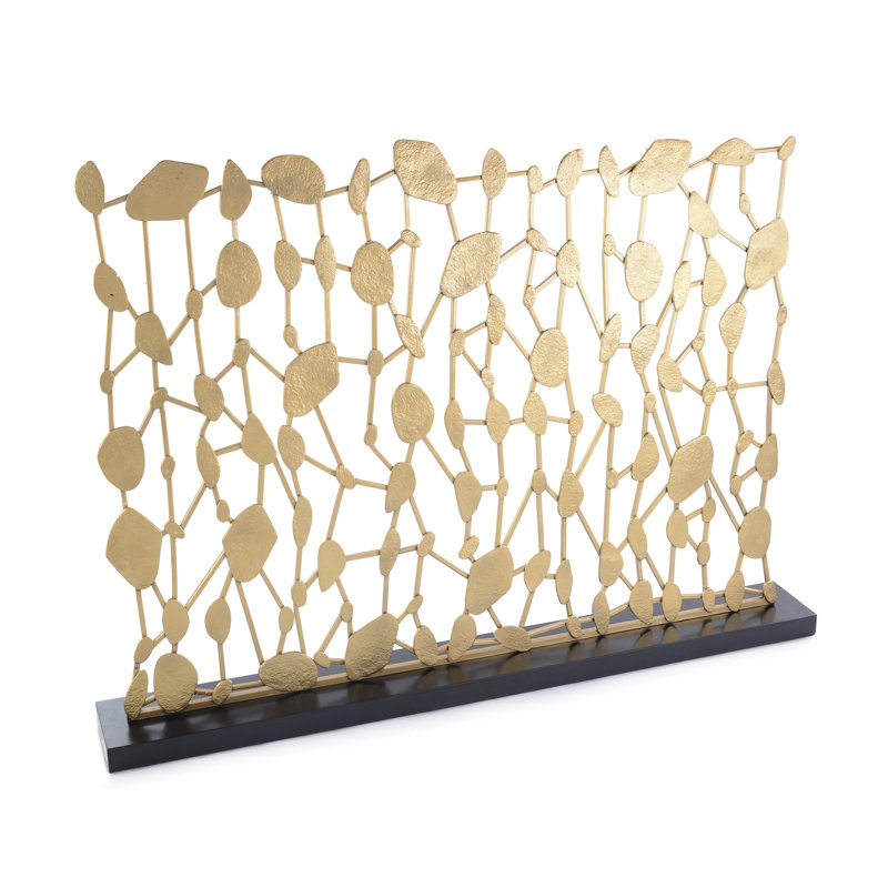 Pare-feu abstrait sculptural