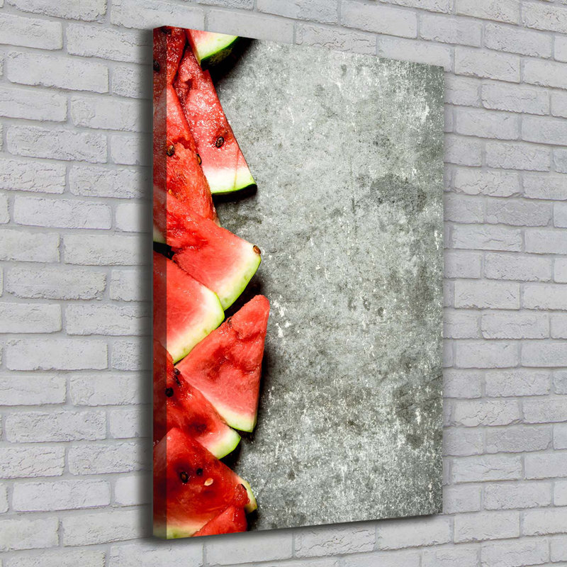 Watermelon - Wrapped Canvas Print
