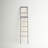 Black Metal 6 Rack Ladder