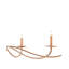 Saxon 6 - Light LED Chandelier