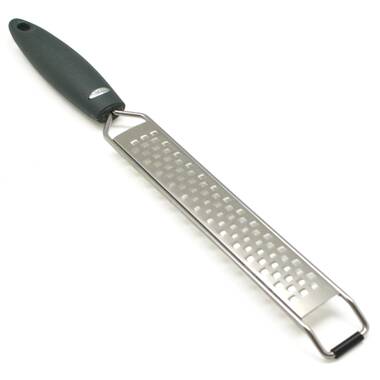 Press Grater 3-Sided Stainless-Steel, Ideal for Grating Cheese or Vegetables, Non-Slip Rubber. Premium Line.