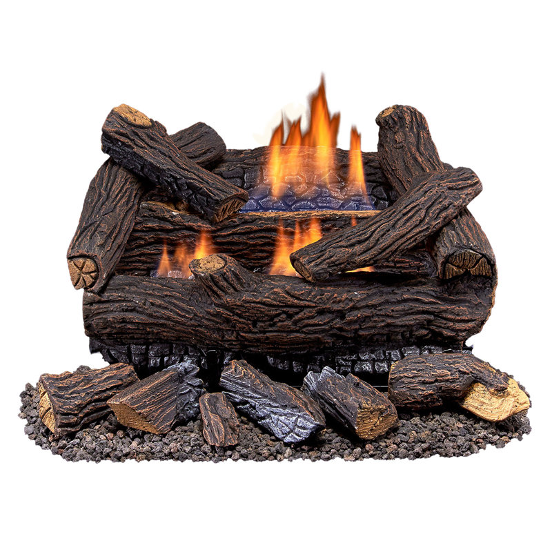19.5'' W Ventless Fireplace Logs