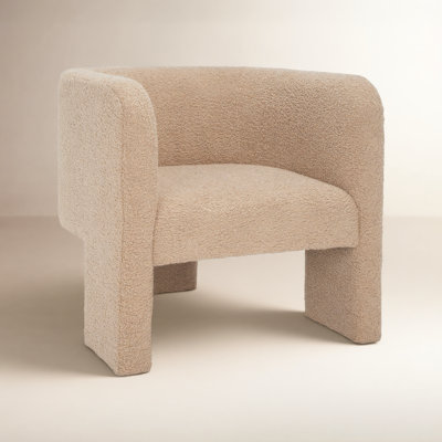 Ellum Linen Barrel Chair