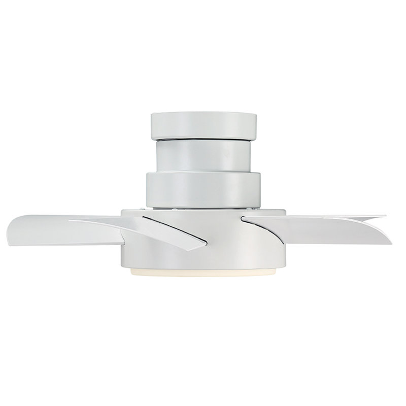 Modern Forms Vox 5-Blade Smart Flush Mount Ceiling Fan - Thumbnail 2
