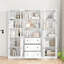 Ensemble de bibliothèques standard H 70,9 po x l 47,24 po (2B + A)-1036336484