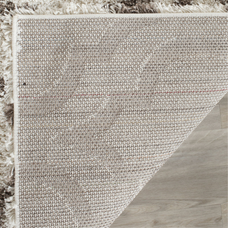 Darrold Hudson Shag Performance Geometric Rug, Rectangle 9' x 12'
