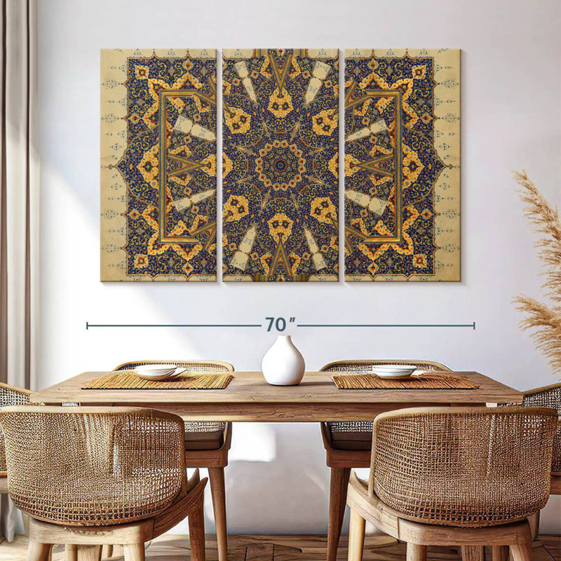 Kerner Ancient Script, 42" H x 65" W