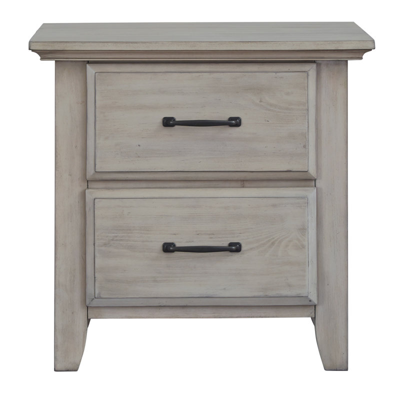 Chandler Nightstand, Stone Wash