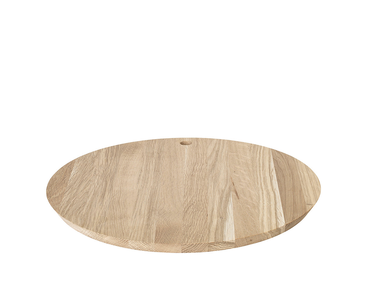 BORDA Oak Wood Cutting Board, 0.63" H x 12" W x 12" L