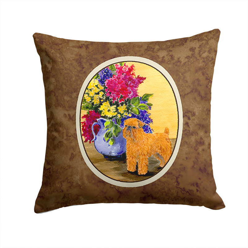 Coussin intérieur/extérieur griffon bruxellois bruxelles