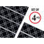 Tapis d'escalier intérieur antidérapant 9 po x 28 po Osio-17211706