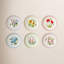 Assiettes plates 10 po, ensemble de 6