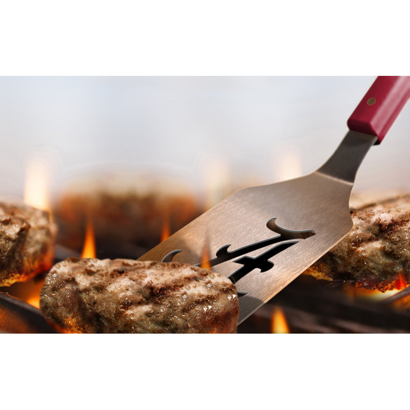 Dishwasher Safe Grilling Tool Set, Red, University of Alabama