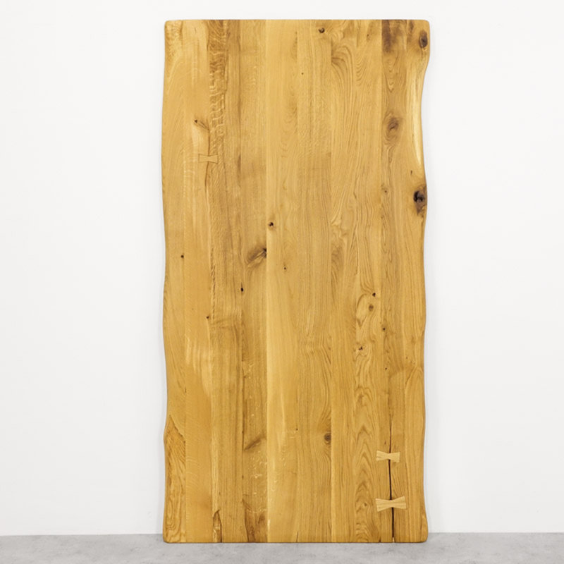 Yayla Solid Oak Barn Door, Natural Oil, 210cm H x 80cm W x 3.5cm D