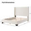 Lit plateforme tapissier Reinette-502204214-528983794