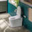 Smart Bidet Toilet With Zero Pressure Flush System, Auto Open/Close Foot Sensor Lid, Fragrance Function – Multi-Function Wash, Warm Air Dry & UV Self-Cleaning Nozzle For Low Water Pressure Homes