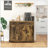 Buffet Cabinet With Storage, Sideboard Cabinet With Carved Door Panels,4 Doors Modern Aesthetic Storage Cabinet With Adjustable Shelves For Living Room, Kitchen-1551648516