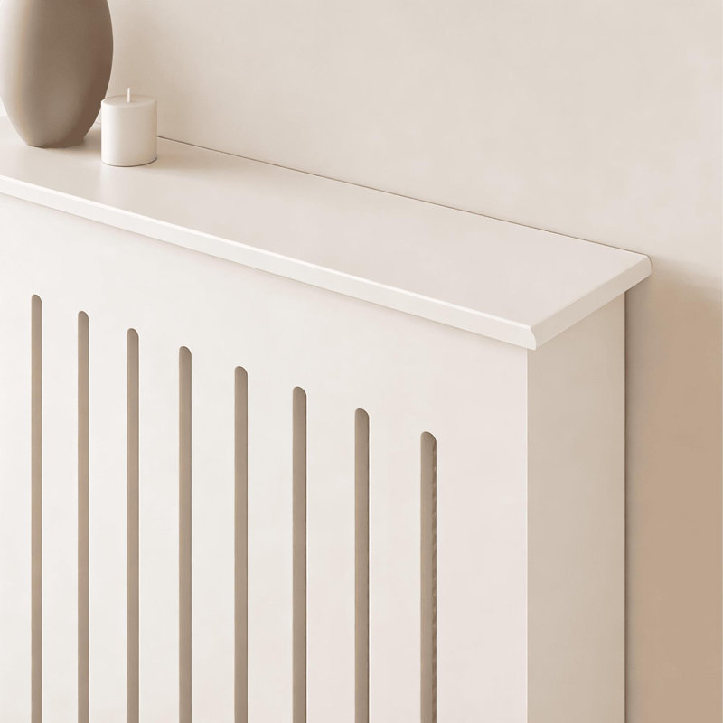 Loxley Radiator Cover, Small - 78cm W, White