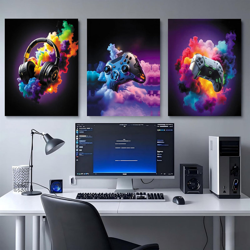 3 Piece Wrapped Canvas Print