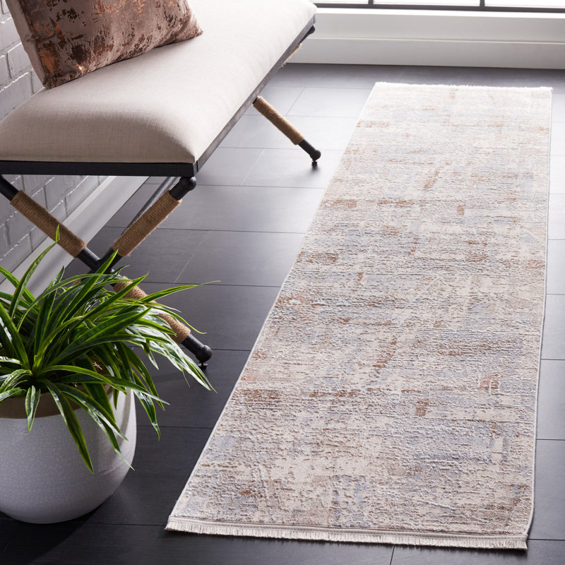 Marmara Performance Abstract Rug, Runner 2' x 8'
