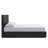 Elora Ash Wood Platform Bed In Jet-2054509866-2054509877