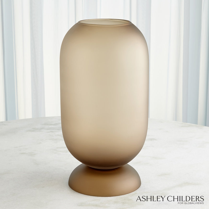 Ashton Vase-Topaz-Tall, 20" H x 10.75" W x 10.75" D
