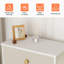 Commode 7 tiroirs, beige-590994186