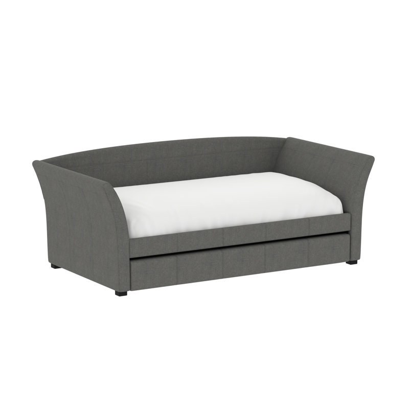 Sliffe Upholstered Daybed, Gray
