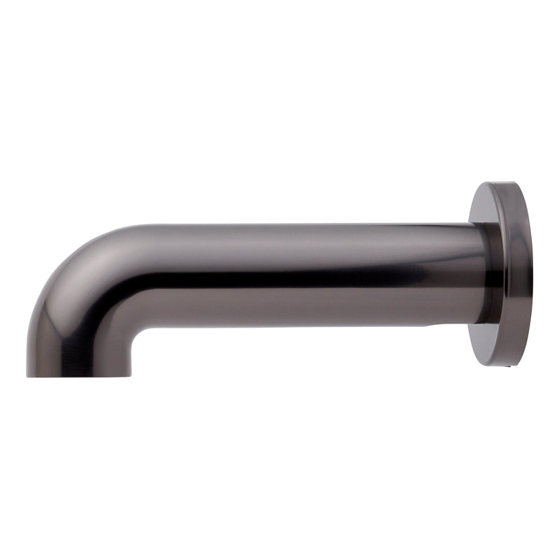 Lexia 6-7/8" Integrated Diverter Tub Spout, Gunmetal