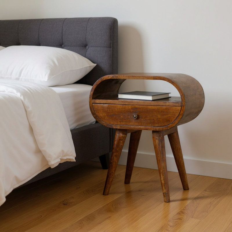 Chestnut Grove Round Nightstand