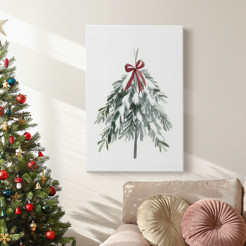 Art des Fêtes de Noël - Toile tendue avec châssis DCCDXLVV, H 27 po x l 18 po