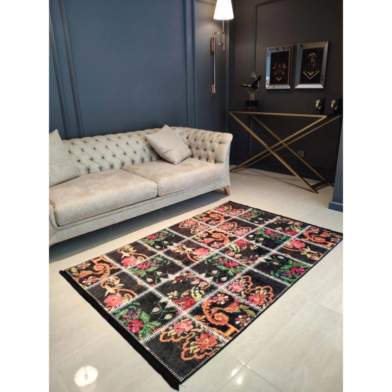 Tapis Toscana avec envers antidérapant, Rectangle 5 pi 11 po x 8 pi 2 po
