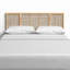 Lita Full / Double Wicker/Rattan Open-Frame Headboard-817149267