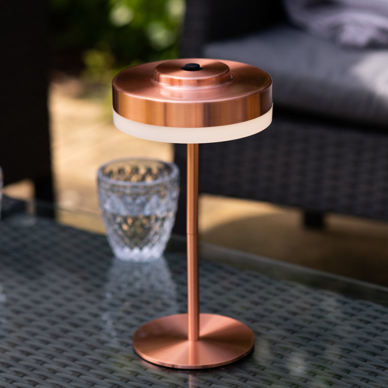Liana Metal Table Lamp, Copper