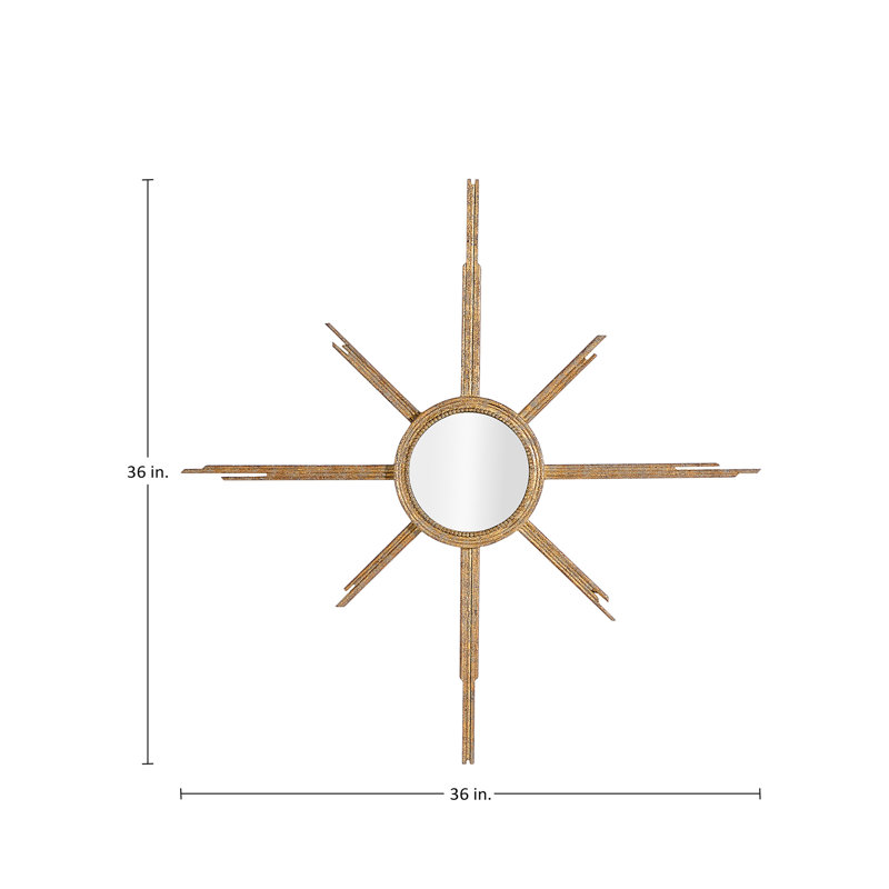 Capri Eclectic Accent Mirror, 36" x 36"