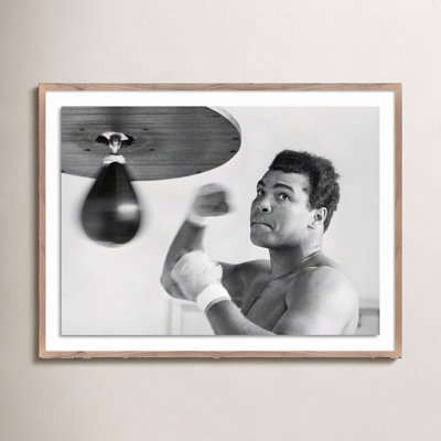 Muhammad Ali Punching Bag by Getty Images