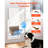 Large Pet Door 3" D x 13.85" W x 20.6" H Steel 1 Piece Dog Door White Double Magnetic Flap Metal Frame Weatherproof for Exterior Doors