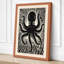 Octopus Starburst Graphic Art - Wrapped Canvas-352138668-352138704