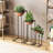 Becontree Elegant Metal Decorative Pot Set (3 Pieces) | Black & Copper | Dimensions: 10.6 x 31.5 in (Large), 8.7 x 23.6 in (Medium), 6.7 x 15.7 in (Small) | 100% Durable Metal | Perfect for Indoor & Outdoor Décor-114228066