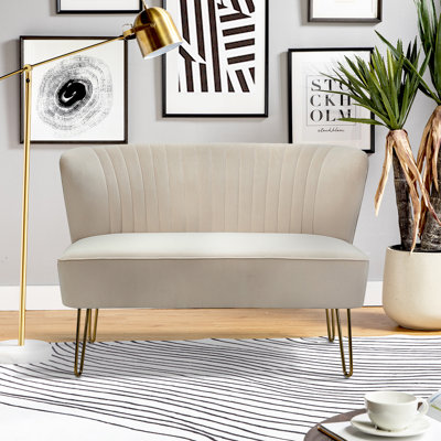 Noemi 2 Seater Velvet Sofa