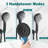 Topcraft 12-Inch Wall-Mounted Rain Shower System With Handheld Showerhead