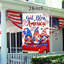 Drapeau de maison en polyester 28 po x 40 po Glynys