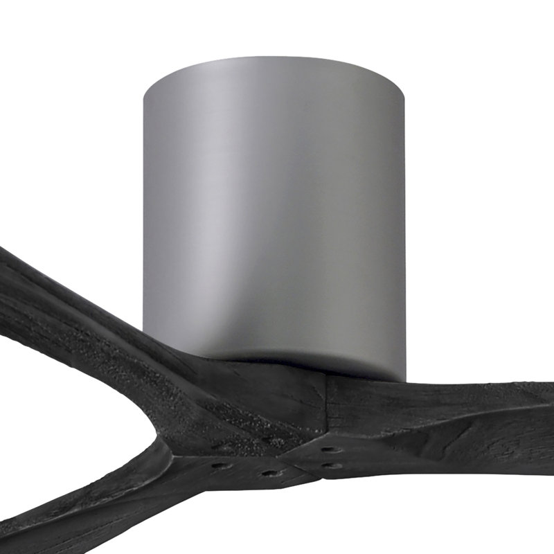 Irene Ceiling Fan, Brushed Nickel, Matte Black, 42"