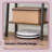 Jabari 67.9" H Metal Ladder Bookcase-1842680747